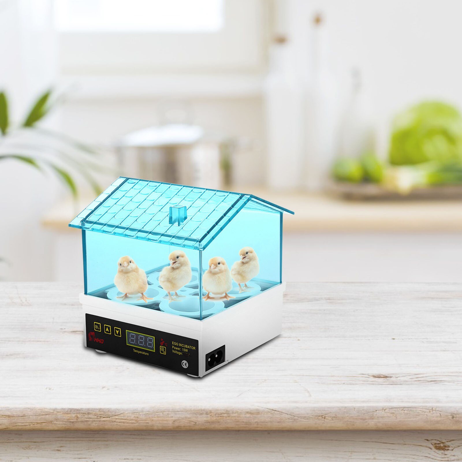 4 Eggs Incubator for Eggs Fully Automatic Turning ... – Grandado