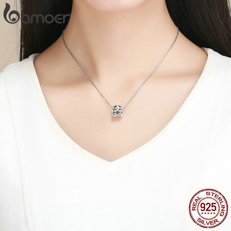 Bamoer Dier Collectie 925 Sterling Zilver Mooie Hamster Kralen Fit Bedels Armbanden & Bangles Diy Sieraden Maken SCC1133