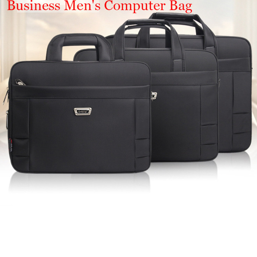 Business Bags Waterproof Classic Men&#39;s Shoulder Work Handbag Men Briefcase Laptop Bag Bolsa Women Oxford Handbags