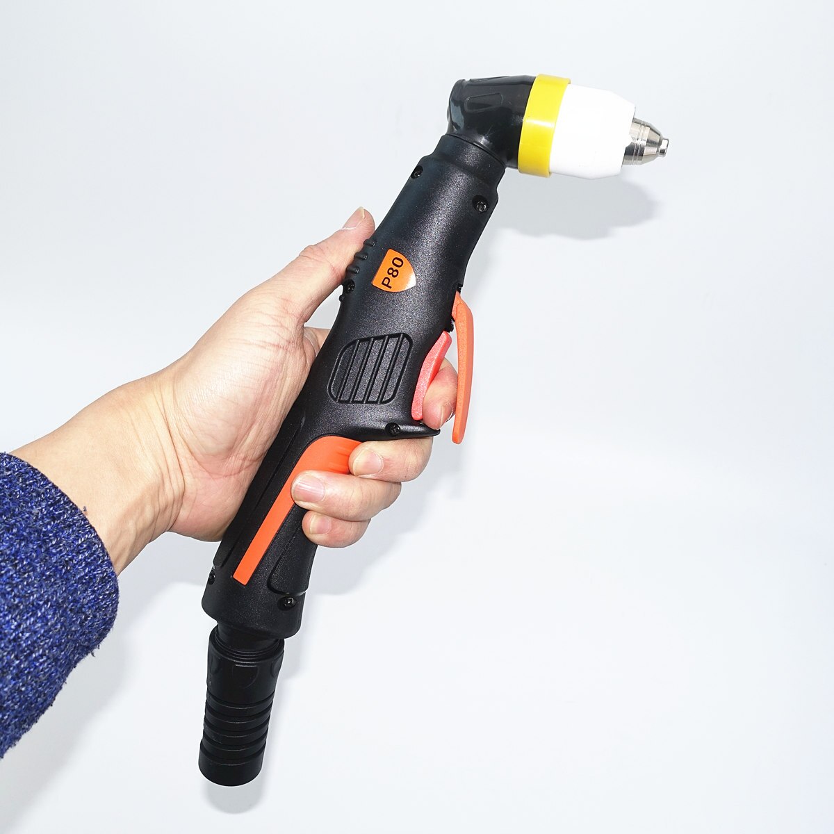 25 stk  p80 plasma skjærebrenner forbruksmateriale skjære cnc 60a 80a 100a p80 plasma brenner skjold kopp spissen elektrode munnstykke
