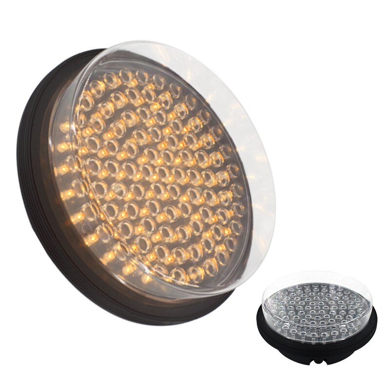 200mm tricolor led traffic signal light module with fresnel lens IP65 Waterproof