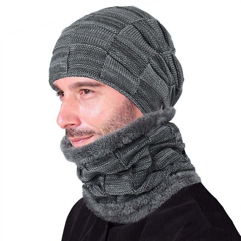 Baberos de esquí para hombre y mujer, máscara de Snowboard, pasamontañas, para montar babero al aire libre, sombreros de Calavera, gorros de lana tejidos, bufanda para esquiar