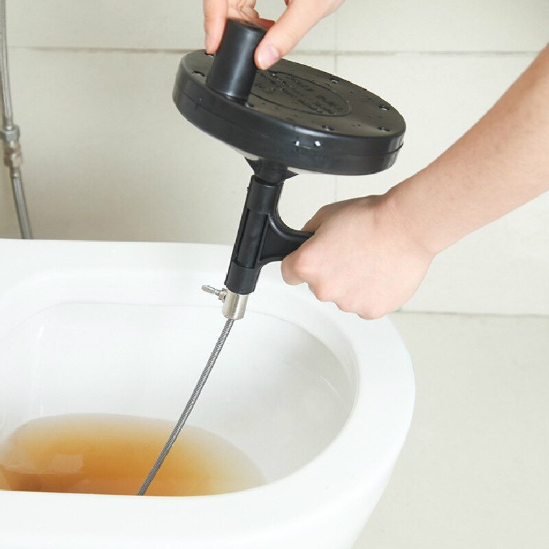 Home Pipe Hand-Operated Auger Multiple Specification Manual Operation Portable Toilet Sewer Drain Drain Cleaners