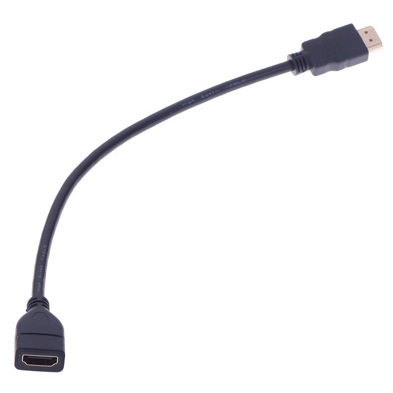 1Pc 15Cm/30Cm Hdmi-Compatibel Man-vrouw Verlengkabel Hdmi-Compatibel protector Extender Cord