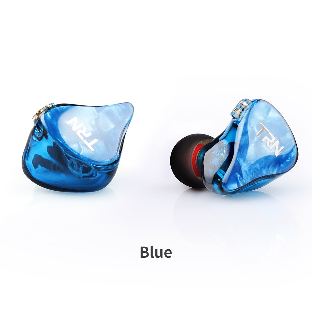 TRN IM2 1DD + 1BA Hybrid In Ear Oortelefoon HIFI DJ Monitor Running Sport Oortelefoon Oordopje Headset Met 2PIN Afneembare TRN IM1 V80