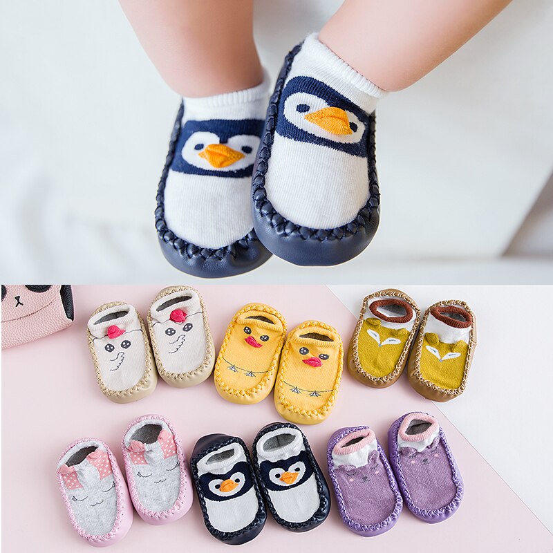 Zeven & Mami Lente Zachte Bodem Cartoon Floor Sokken Antislip Peuter Meisje Jongen Schoenen Floor Sokken Kinderen Kids indoor Leren Zool