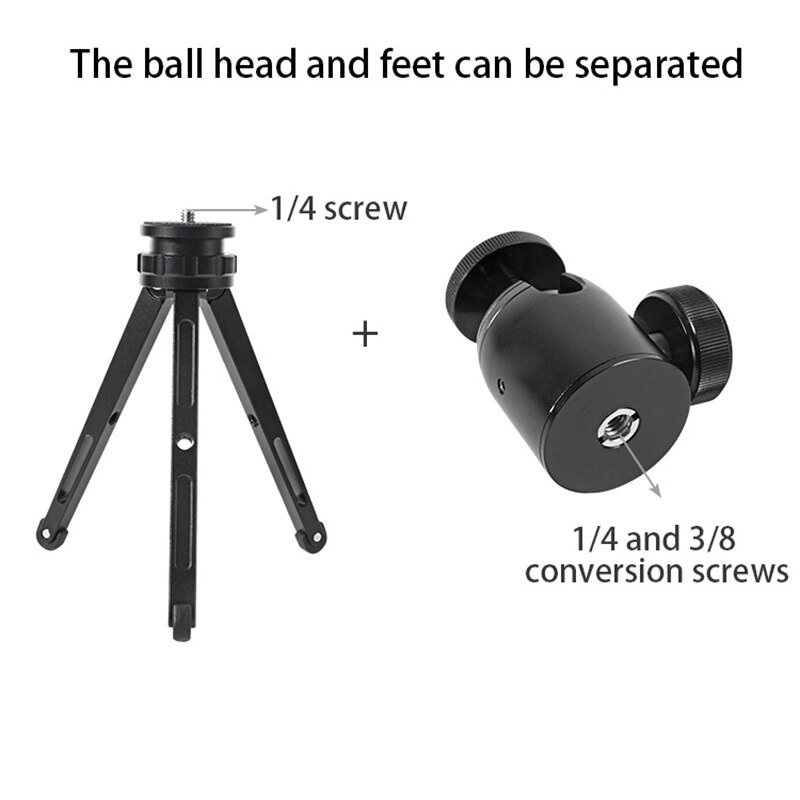 BEXIN SM22 + K26 mini statyw lustrzanka cyfrowa stojak adapter robić montażu uchwyt robić pulpitu fotografia kieszonkowy statyw robić kamery punktowej