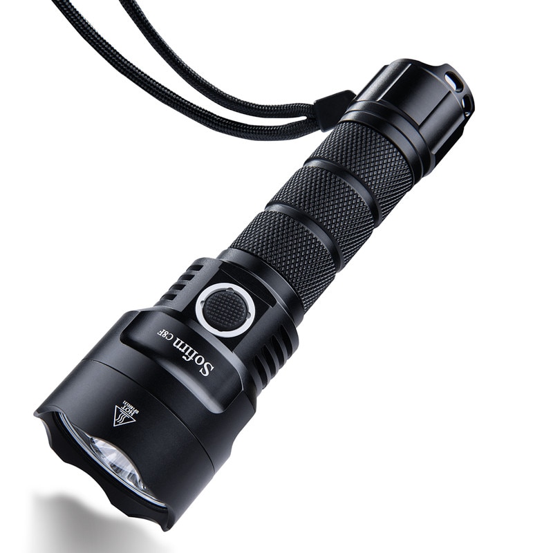 Sofirn C8F LED lampe de poche puissante 21700 lanterne Cree XPL 3500ml lanterne torche avec indicateur de puissance 18650 lampe de poche extérieure