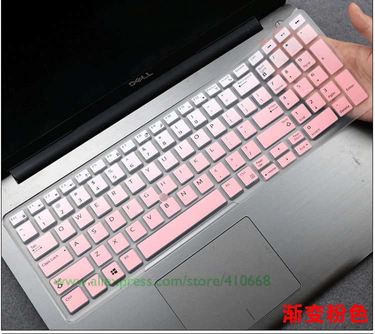 15.6 inc Silicone Laptop Keyboard Cover Protector Skin For Dell Latitude 5500 5501 5540 Precision 3540 3541