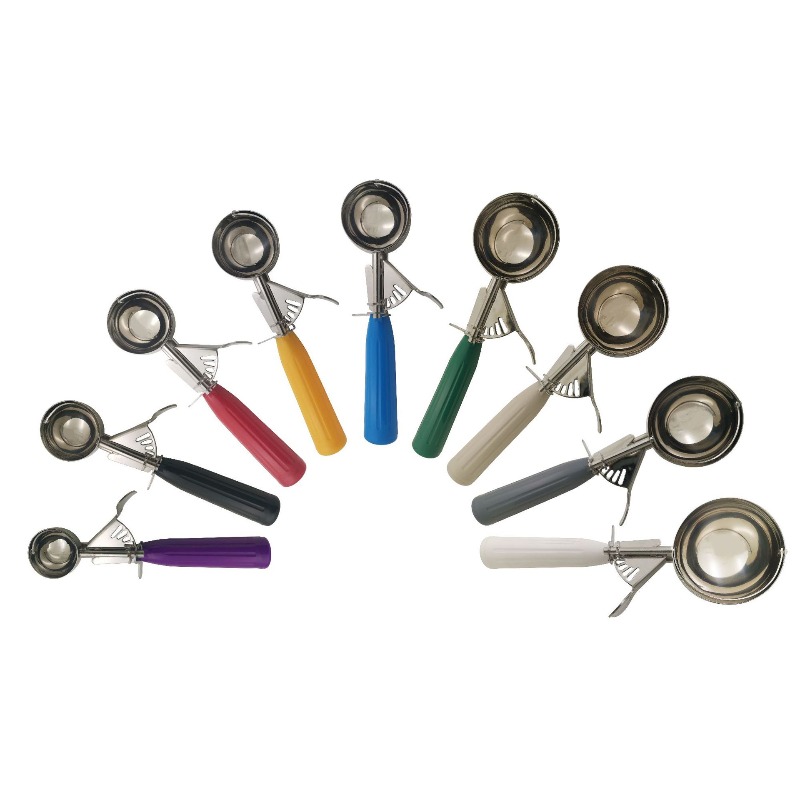 Stainless steel durable ice cream scoop, convenient tool for digging balls, ice cream scoop