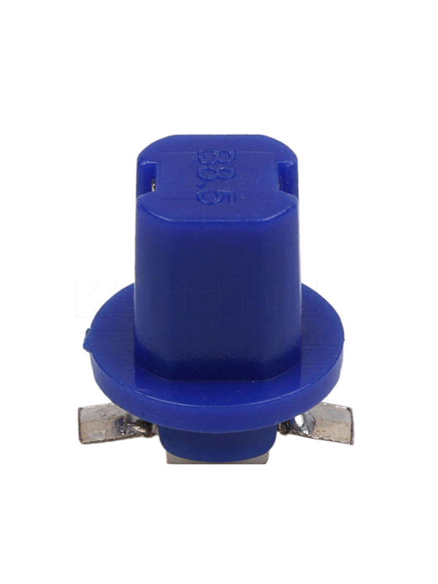 Newest 10pcs colorful B8.5D 509T B8.5 5050 Led 1 SMD T5 Lamp Car Gauge Speedo Dash Bulb Dashboard instrument Light 12v: Blue