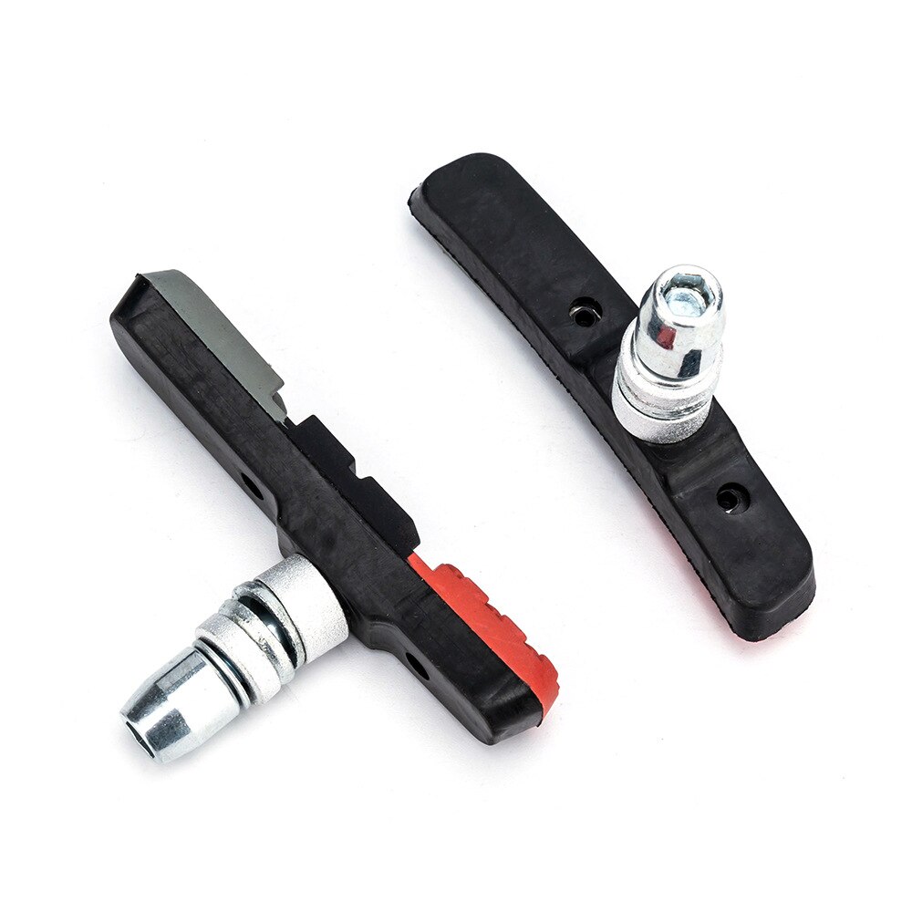ZTTO Bicycle V Brake Pads Non-replaceable Brake Pads Color Brake Pads Bicycle Accessories Red Black Grey V Brake Bicycle Parts