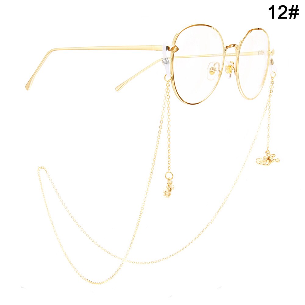 Bril dragende nek vasthouden draad verstelbare zonnebril nek koord riem bril bril koord zonnebril accessoires: Stijl 12