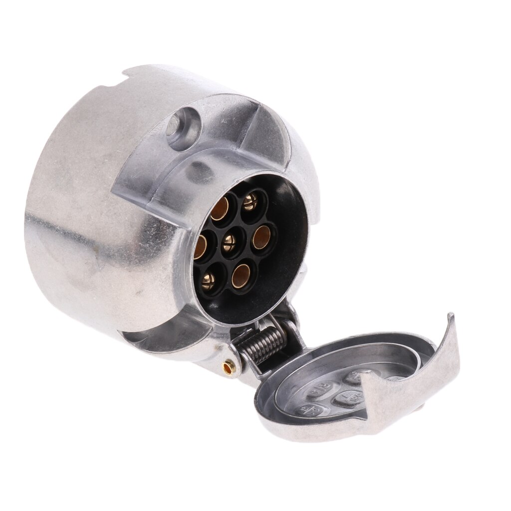 7Pin Trailer Caravan RV Towbar Plug Socket Tow Wiring Connector