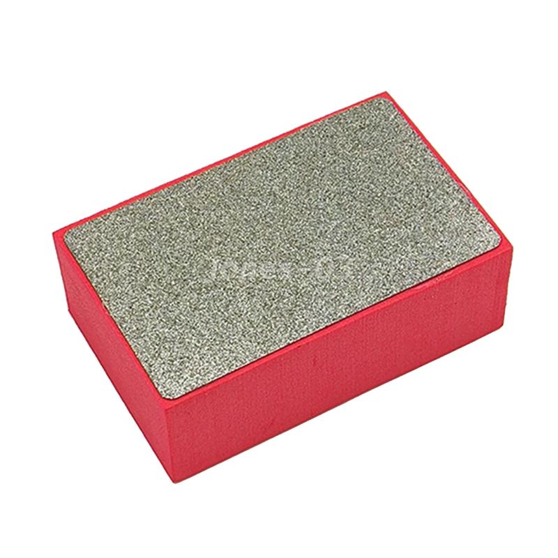 Q6PE Hand Grinding Block Polishing Pad Polishing Buffing Pads Woodworking Sanding Disc Holder for Angle Grinder Die Grinder