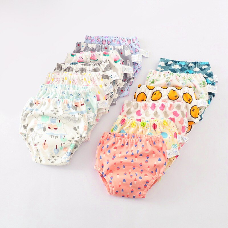 Limited edition 1 Reusable Baby Cotton Training Diapers with 1 Free Washable insert Suit Underwear Nappy Changing