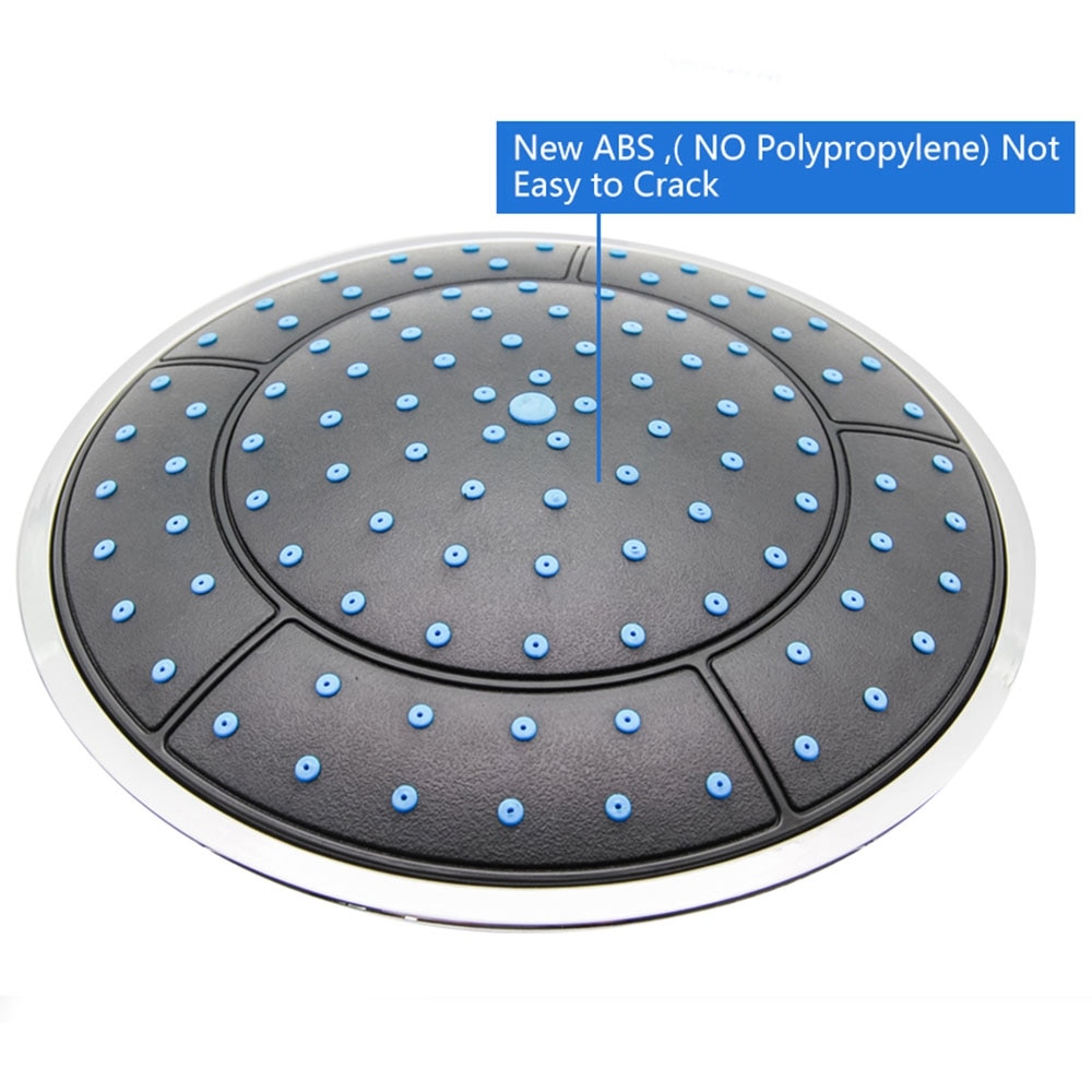 1Pcs 25Cm Plastic Round Shape Rainfall Powered Shower Room Top Shower Roof Head Nozzle Cabin Accessories