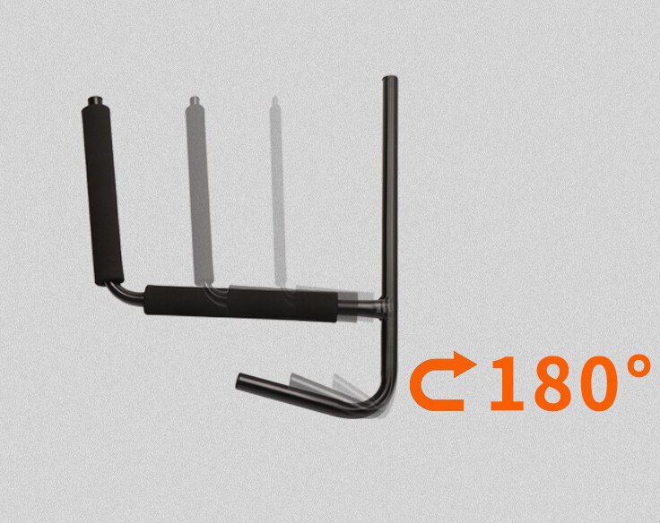 Outdoor kayak bracket surfboard wall rack canoe rack wall rack courtyard iron rack