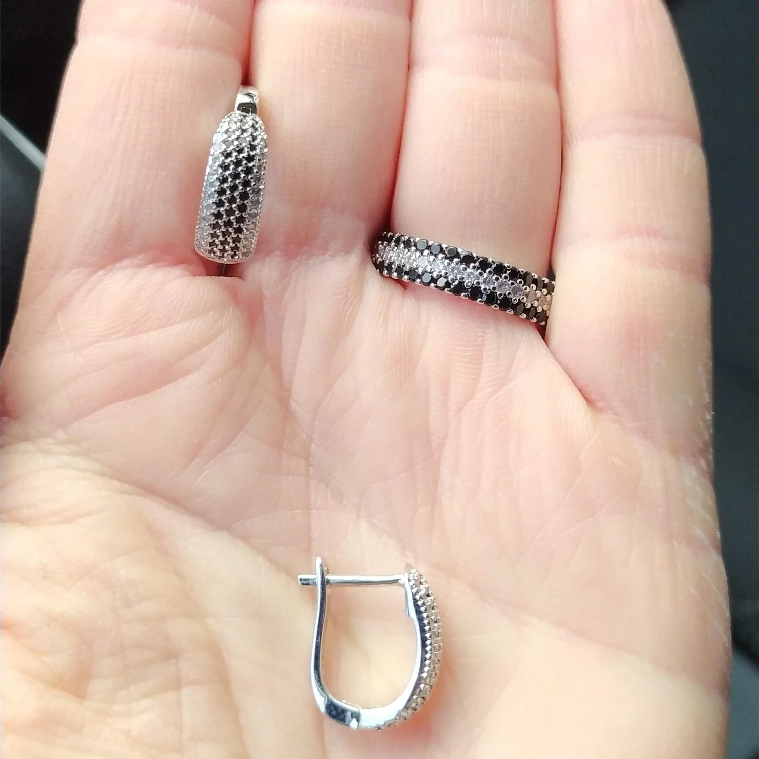 SODROV Dames Zwarte Ring Trend Gothic Accessoires Sieraden Ringen voor Vrouwen Bruid Wedding Band Vrouwen Sieraden