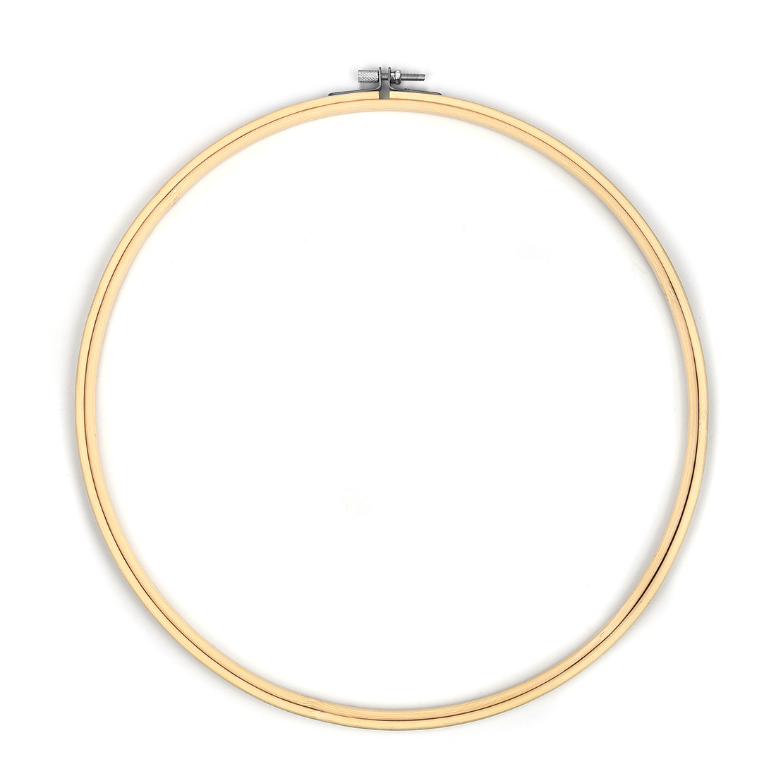 Juego de marco de aros de bordado de madera de 10-30cm, anillos de aro de bordado de bambú para manualidades con aguja de punto de cruz DIY: Azul