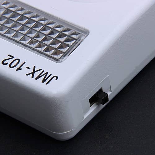 Timbre con luz Flash Luminoso para telefono Fijo RJ11 Blanco