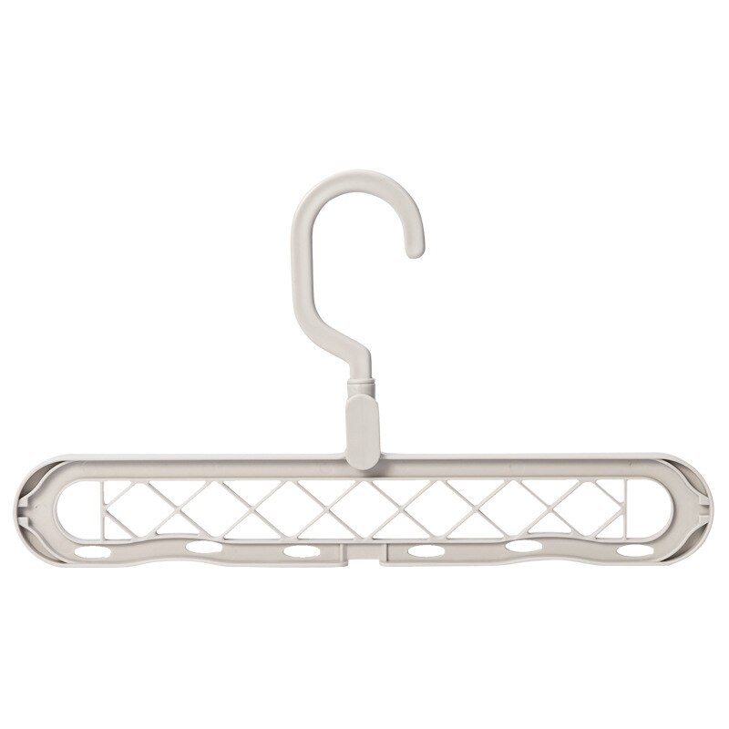Nine Hole Rotating Multifunctional Folding Hanger Hanger Wardrobe Drying Clothes Hanger Scarf Clothes Storage Clothes