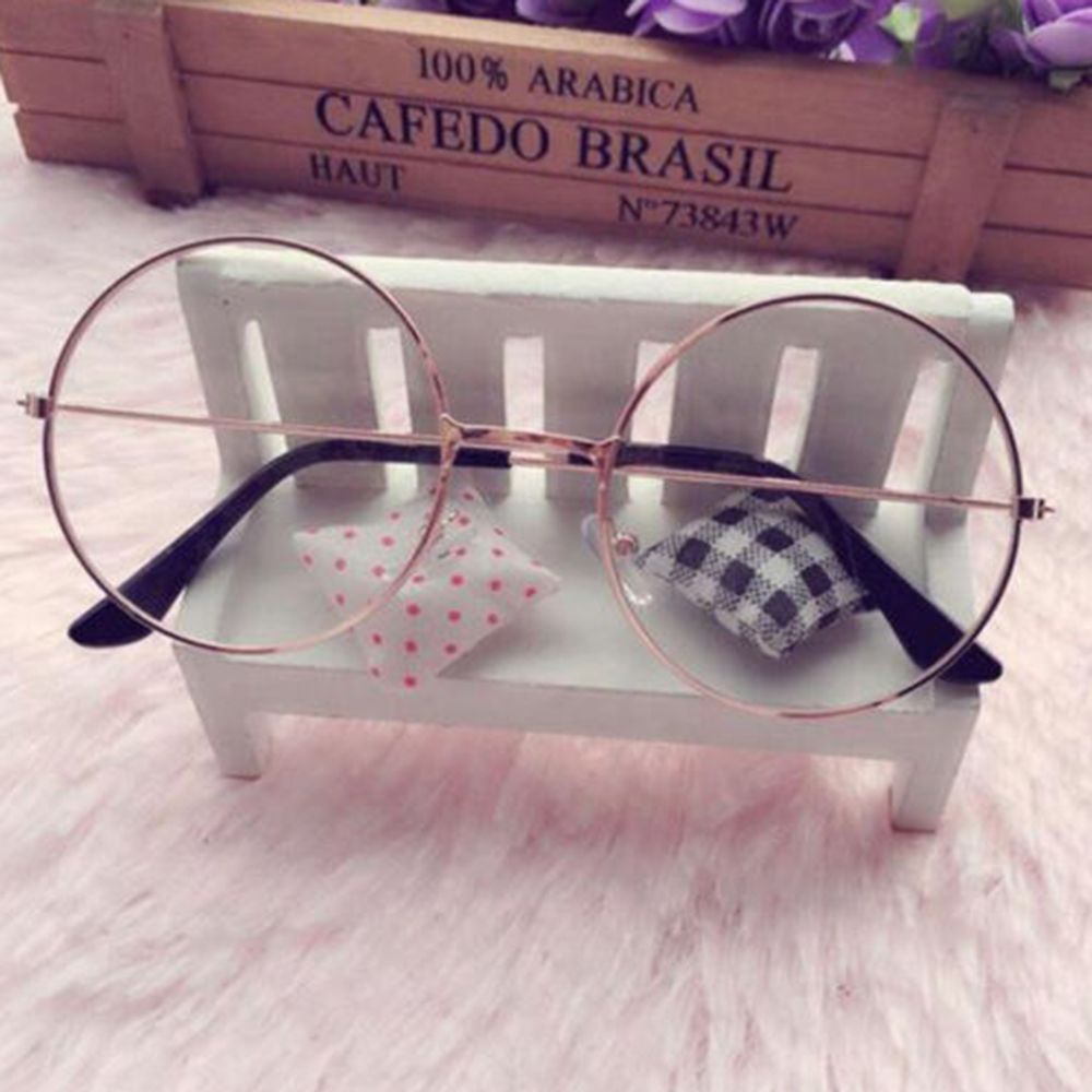 SEKINEW Vintage Retro Half Frame Clear Lens Glasses Nerd Geek Eyewear Eyeglasses Driver Goggles: as the pic
