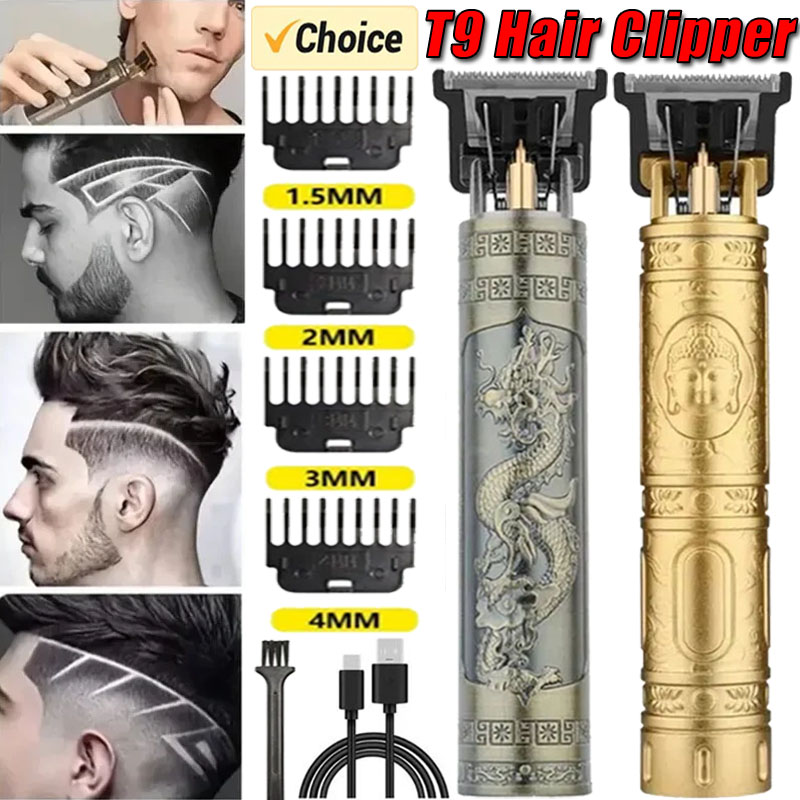 T9 Hair Clipper Beard Shaving Body Hair Trimmer Clippers Electric Hair Cutting Machine Barber Men Trimmer Shaver