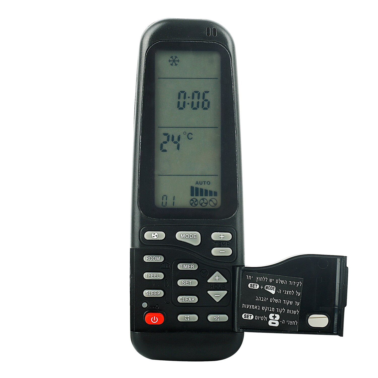 aria condizionata telecomando per electra airwell emailair elco YKR-F/016E RC-4 RCL KFR UN KK9A-C25 RC-41 RC RC-4 HL YKR-M/001E