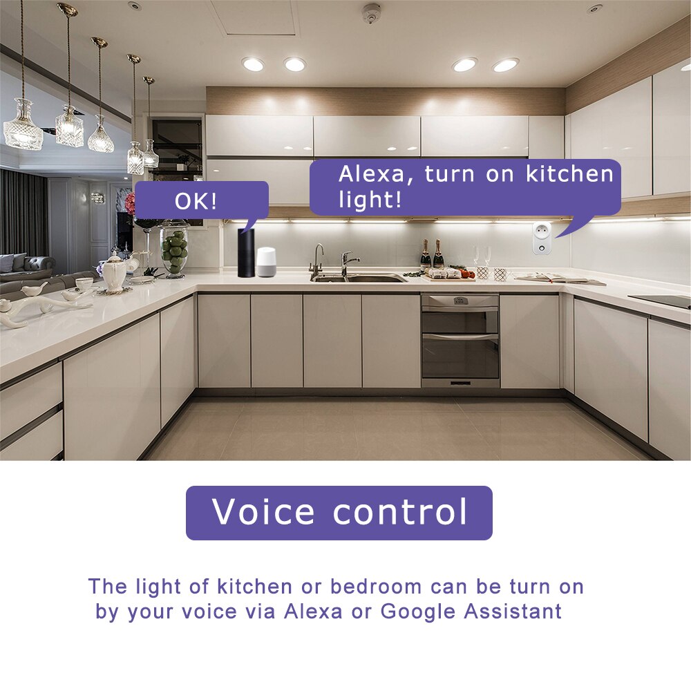 10A Fr Smart Wifi Plug Remote Voice Control Power Monitor Stopcontact Adapter Timing Functie Werk Met Alexa Google Thuis tuya