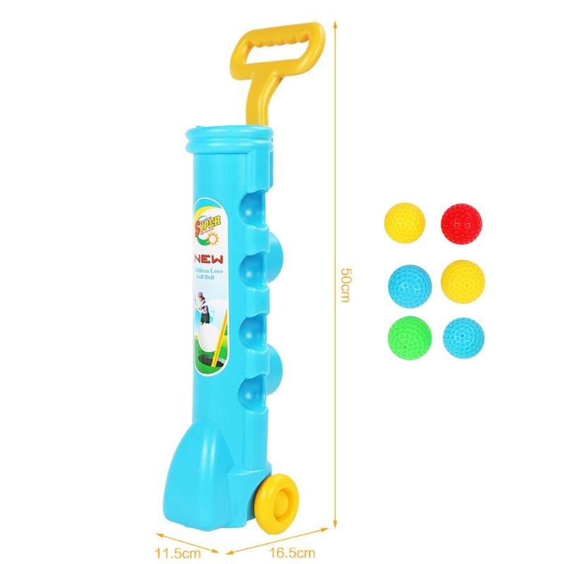 Kids Golf Set Plastic Mini Putter Golf Club Speelgoed Kind Buitenshuis Grappige Sport Game T5EC