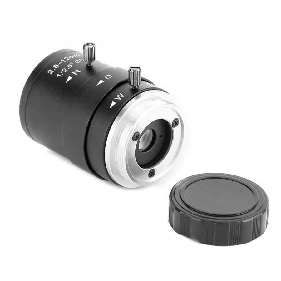 CCTV Lens 1080P HD Manual Aperture Zoom 2.8-12mm Focal-Length Lens for Security CCTV Camera