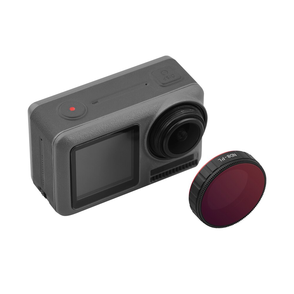 DJI OSMO ACTION caméra filtre B matériel UV lentille CPL lentille ND4 lentille ND8 lentille ND16 lentille ND32 lentille ND4-PL protecteur d'objectif