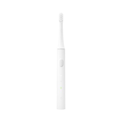 Mijia  t100 sonisk elektrisk tandbørste voksen ultralyd automatisk usb genopladelig vandtæt tandbørste xiaomi original: Hvid