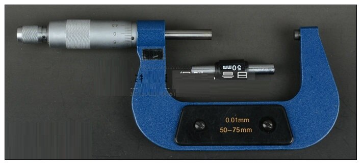 250-300MM 0.01 precision micrometer screw gauge screw-thread outside micrometer measuring tool