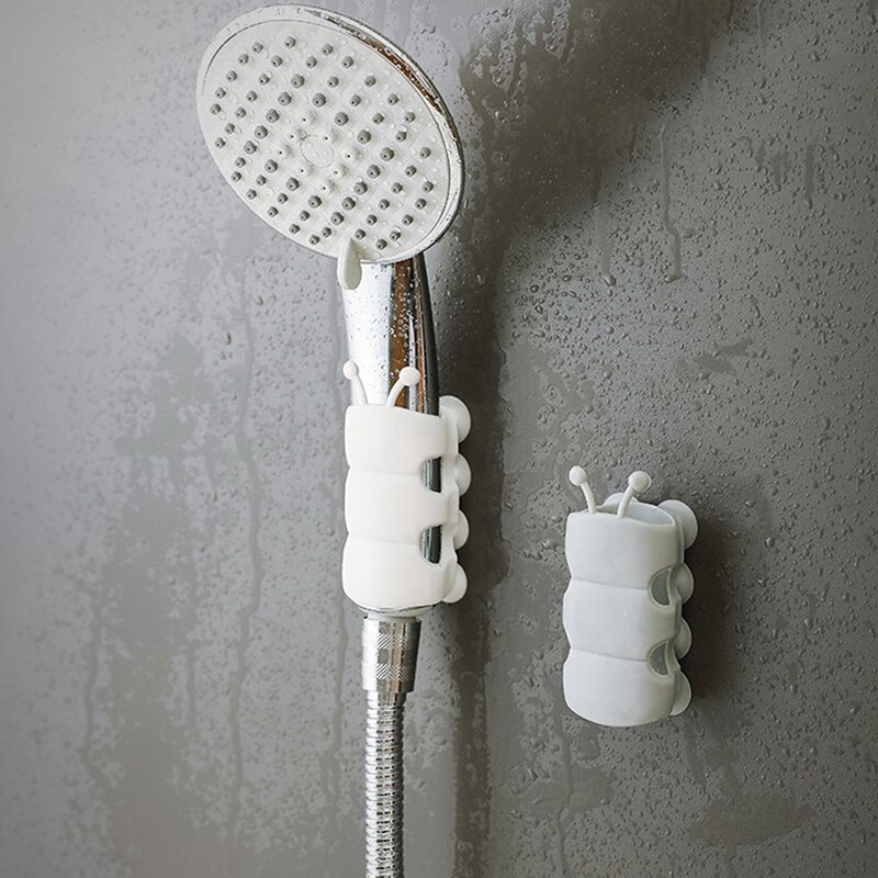 Supporto per soffione doccia portatile per bagno supporto per doccia a parete con ventosa supporto per doccia in Silicone