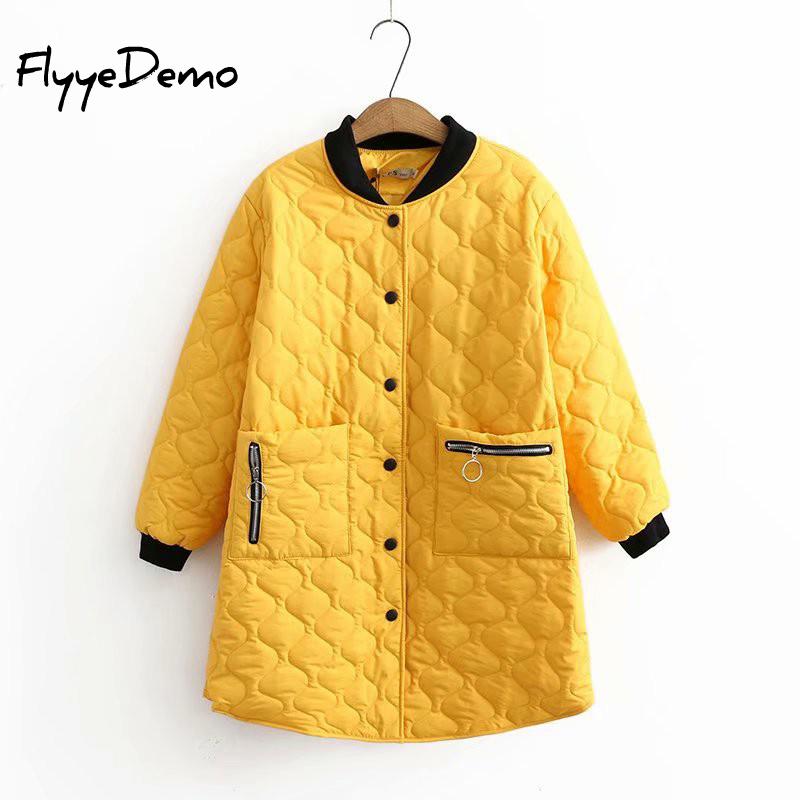 Larga de invierno cálido abrigos para mujer de talla grande de manga completa de estilo coreano Casual chaqueta de mujer Parka para mujeres de talla grande 4XL
