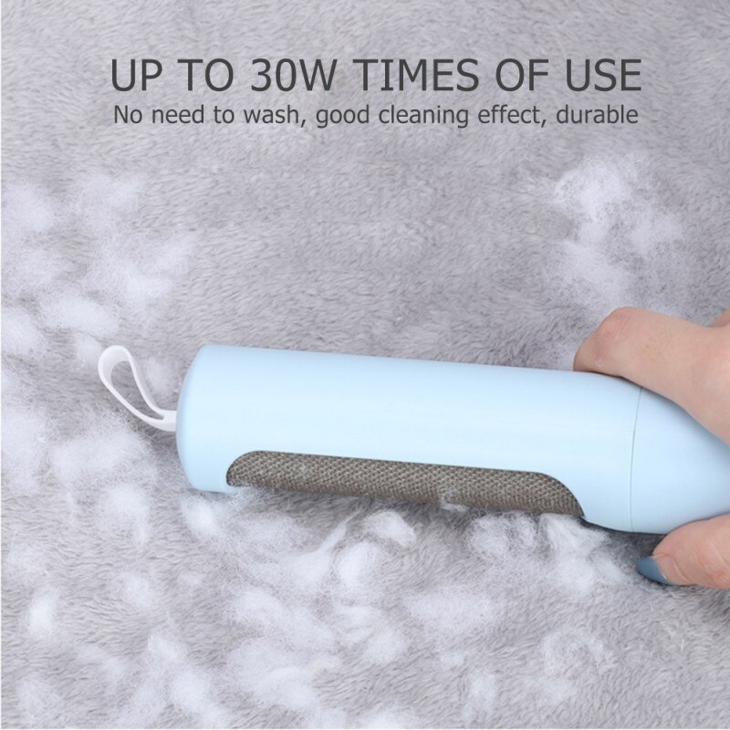 Limpiador de pelo pegajoso electrostático en forma de tambor para gatos domésticos y perros