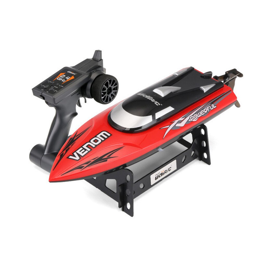 2.4GHz High Speed Wireless Remote Control Boat With Alarm Speedboat Flip Recovery Reverse Boat Model Rowing Toy