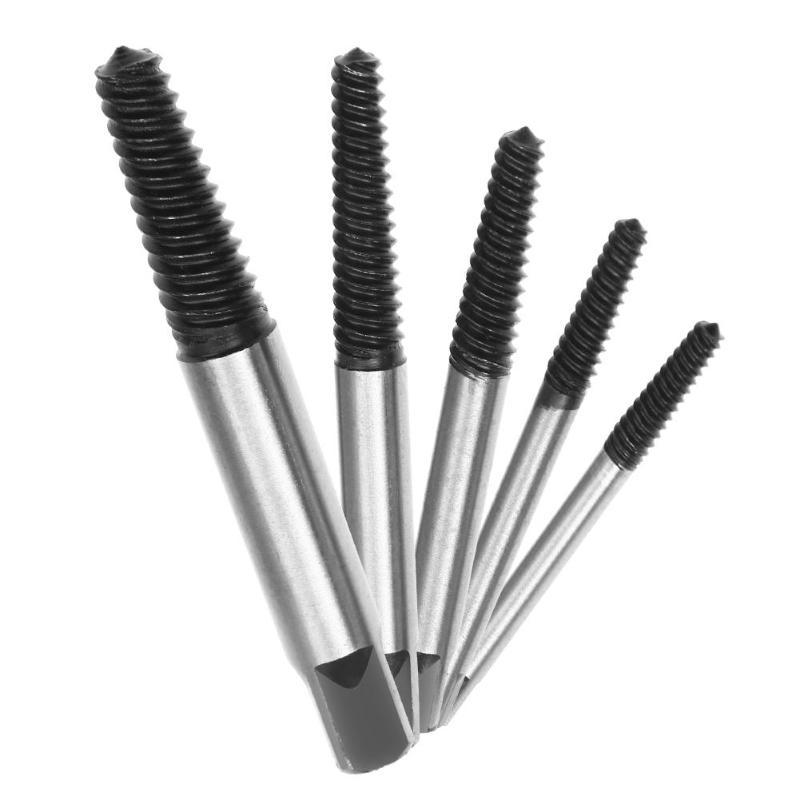Damaged Screw Removal Tool 5pcs/lot Screw Extractors Damaged Broken Screws Removal Tool Used in Removing the Damaged Bolts