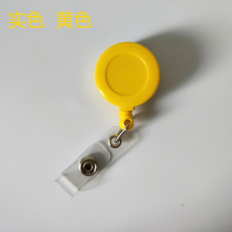 Intrekbare badgehaspel Medische werknemer Werkkaart Clip Arts Verpleegkundige ID Naamkaart Display Tag Personeelskaart Badgehouder Accessoires: Light Grey