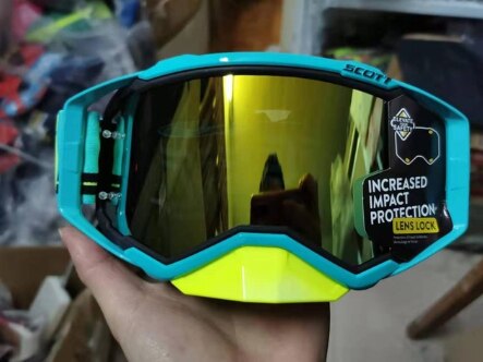 Motocross Goggles MX MTB Glasses Off Road Dirt Bike Motorcycle Helmets Goggles Ski Sport Glasses Mountain Bike Goggles: 4