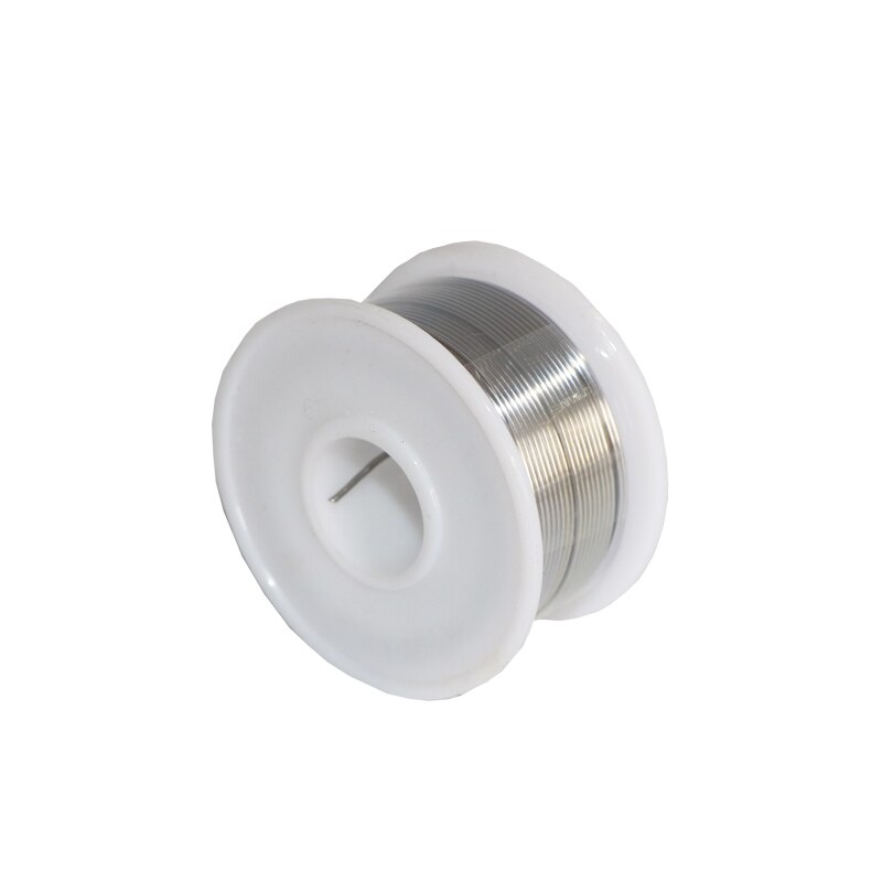 Hilo de soldadura de estaño y plomo fundente para soldar 100 Alambre de hierro para soldador, 1 unids/lote, diámetro de , 1mm, 1.8% g