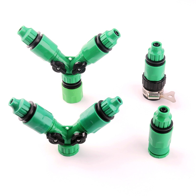 Quick Connector Kit Tuin Irrigatiesysteem Watering Kit Kraan naar Micro Irrigatie Slang 4/7mm 8/11mm Slang Koppeling Pakket