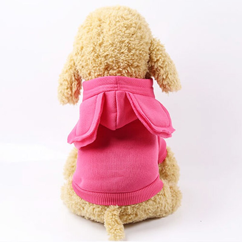 Winter Dog Hooded Coats Jacket Warm Cotton Pet Dog Clothes for Small Dogs Chihuahua Pug Clothing Puppy Cat Costume Pets Products