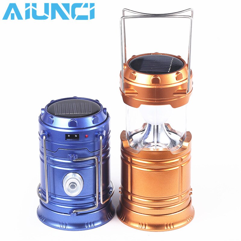 Solar Lamp lantaarn Draagbare Zonneenergie Outdoo... Grandado