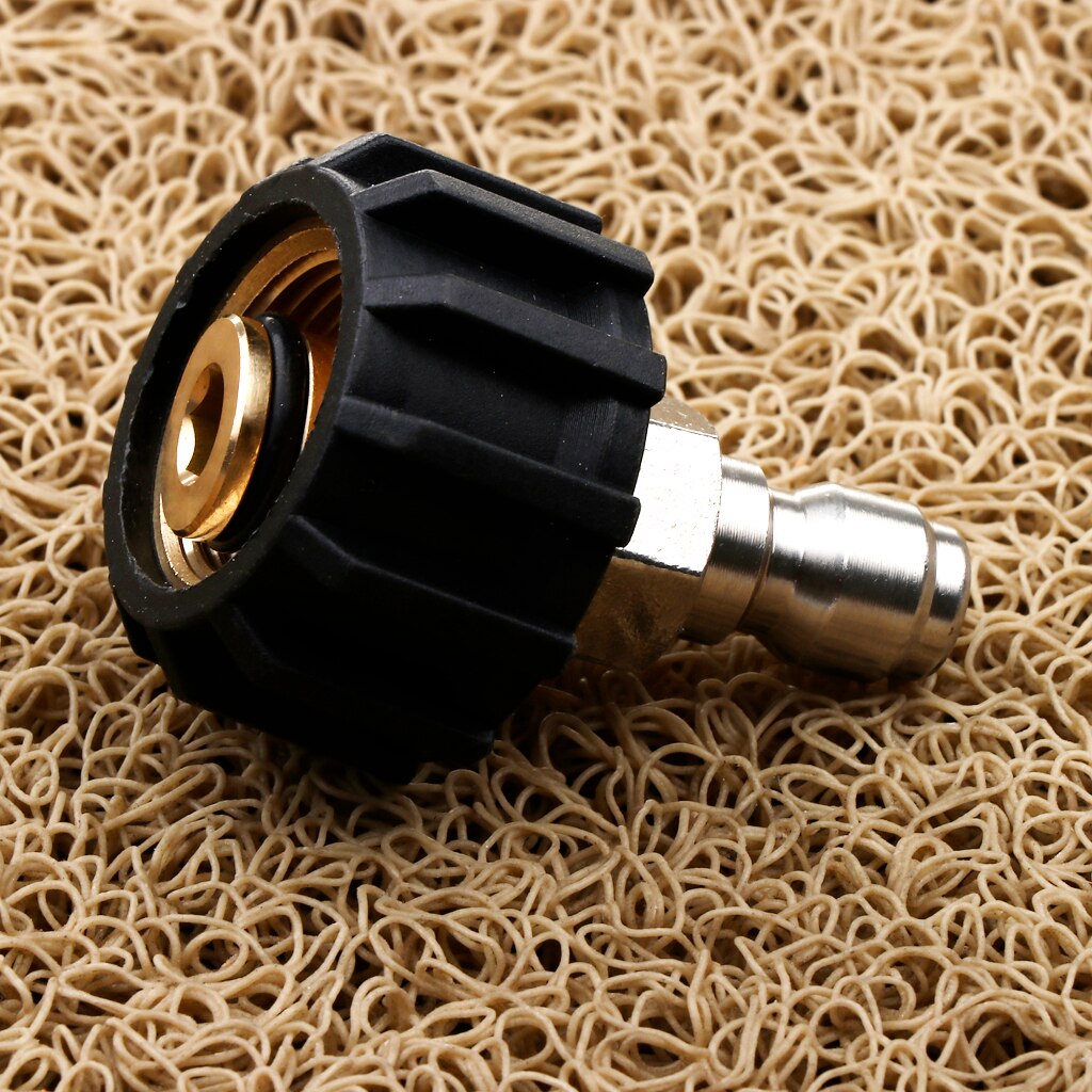 Kit Adaptateurs M22-14 Pour Nettoyeur Haute Pression - Raccord Rapide 3/8 Pivotant 5000 PSI
