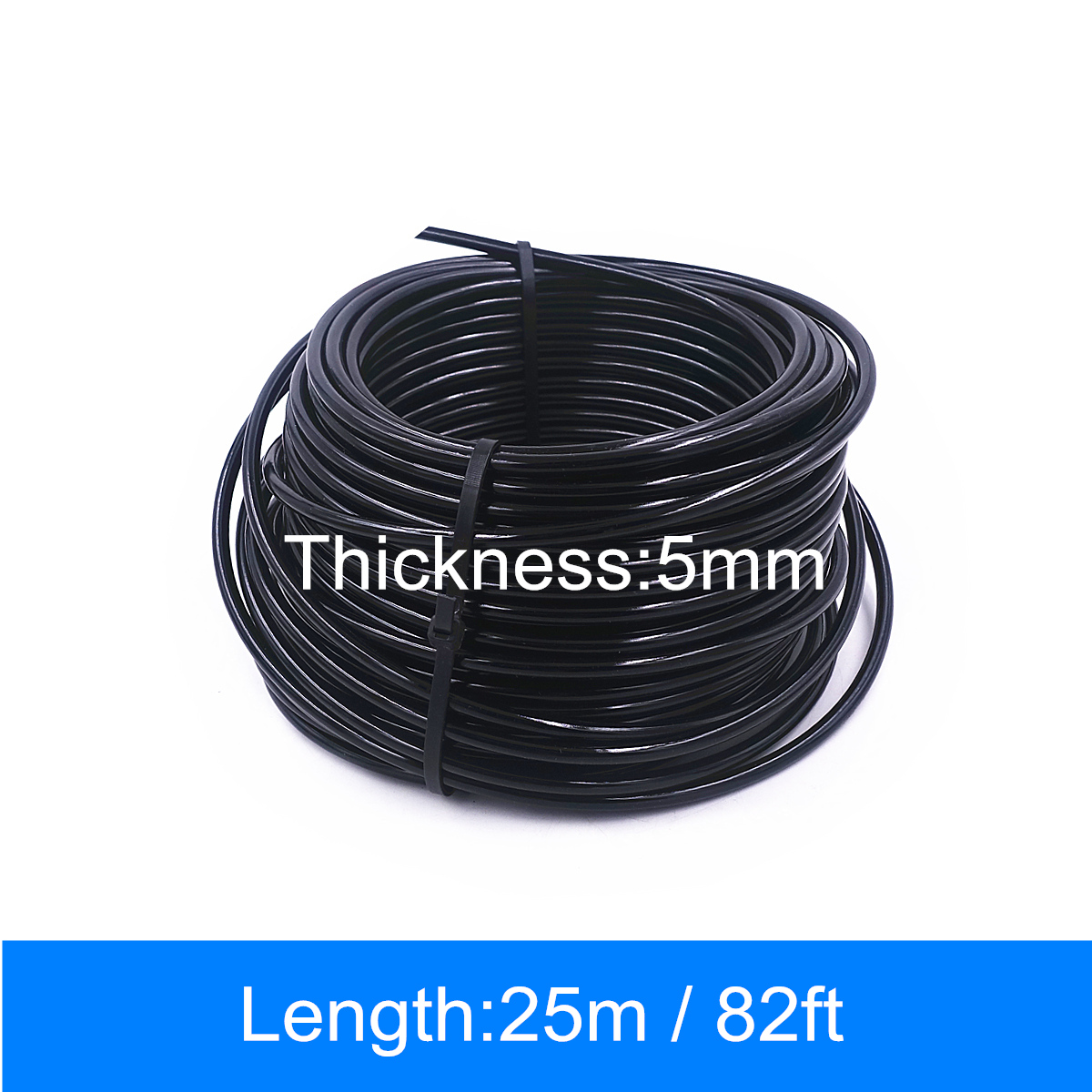 Câble métallique de gymnastique de diamètre 5/6mm, peau PU pour Machine à câble, système de poulie de levage de poids à domicile, accessoires d&#39;équipement de Fitness: 5mm x 25m