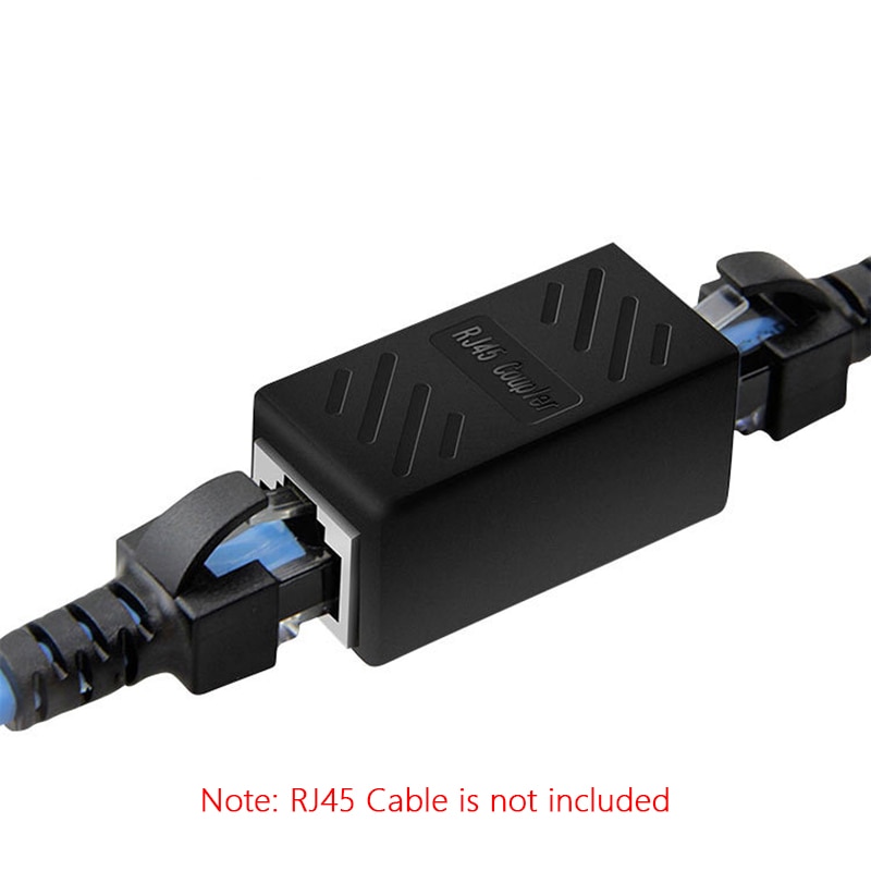 1 Pc RJ45 Koppeling Ethernet Kabel Koppeling Lan Connector Inline Cat7/Cat6/Cat5e Ethernet Kabel Extender Adapter Vrouwelijke om Vrouwelijke
