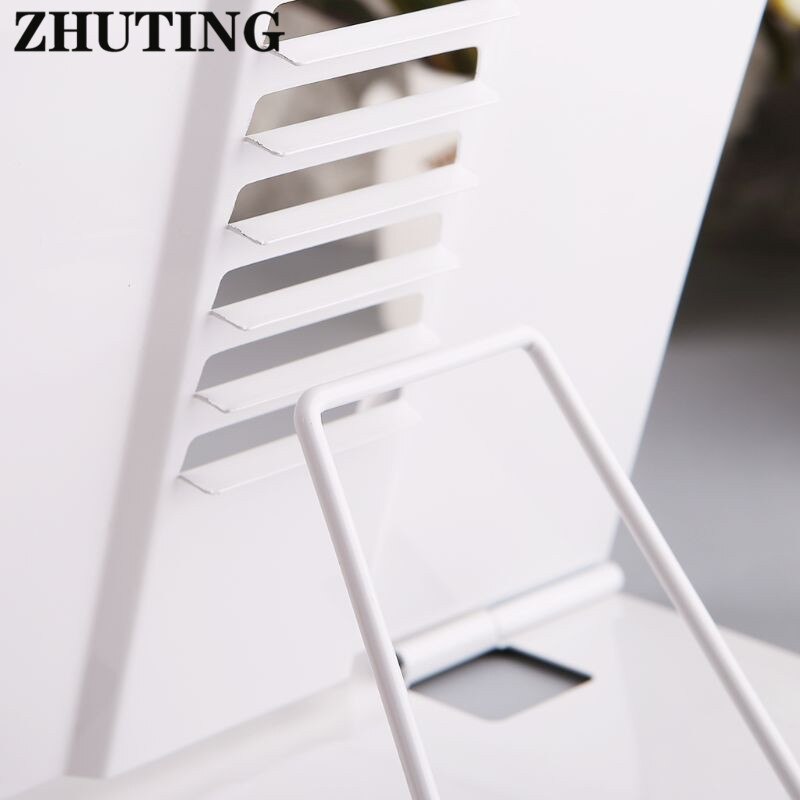 Portable Metal Adjustable Reading Book Holder Support Document Shelf Bookstand Book Stand